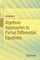 Algebraic Approaches to Partial Differential Equations