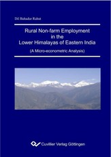 Rural Non-farm Employment in the Lower Himalayas of Eastern India