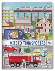 Miesto transportas. Su daugkartiniais lipdukais