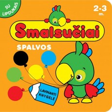 Smalsučiai. Spalvos. Su lipdukais