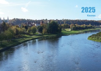 Sieninis kalendorius 2025 m. KAUNAS (1 mėn.)
