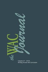WAC Journal 27 (Fall 2016)