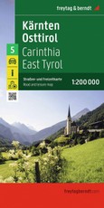 freytag & berndt Straßenkarte Kärnten - Osttirol 1:200.000
