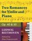 Beethoven Ludwig Two Romances Op. 40 and 50 Violin and Piano by Zino Francescatti - International