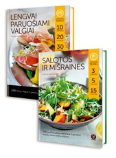 Virtuvės guru per 15 minučių: LENGVAI PARUOŠIAMI VALGIAI + SALOTOS IR MIŠRAINĖS Virtuvės guru per 15 minučių: LENGVAI PARUOŠIAMI VALGIAI + SALOTOS IR MIŠRAINĖS