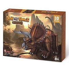 3D dėlionė: Dinozaury Triceratops