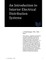 An Introduction to Interior Electrical Distribution Systems