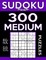 Sudoku Book 300 Medium Puzzles