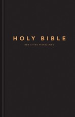 NLT Large Print Pew Bible (Hardcover, Black)