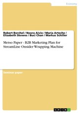 Metso Paper - B2B Marketing Plan for StreamLine Onsider Wrapping Machine