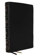 Kjv, Large Print Verse-By-Verse Reference Bible, MacLaren Series, Leathersoft, Black, Comfort Print