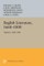 English Literature, Volume 1
