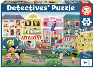 Dėlionė (puzzle) 50 CITY "DETECTIVES" 6-8metų