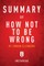 Summary of How Not To Be Wrong