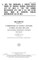 S. 1074, the Thomasina E. Jordan Indian Tribes of Virginia Federal Recognition Act of 2013; S. 1132, the Lumbee Recognition Act; and S. 161, the Little Shell Tribe of Chippewa Indians Restoration Act of 2013