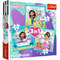 TREFL GABBY´S DOLLHOUSE 3 dėlionių rinkinys