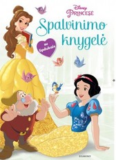 Princesė. Spalvinimo knyga su lipdukais