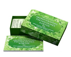 Aromaterapinės psichologinės kortos su knygute Aromaterapinės psichologinės kortos su knygute
