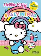 Hello Kitty: spalvinimo knygelė
