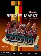3D dėlionė: Bruges Markt