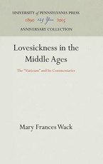 Lovesickness in the Middle Ages