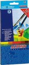 Pieštukai spalvoti ALPINO Aqualine 12sp