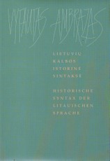 Lietuvių kalbos istorinė sintaksė
