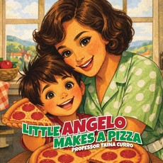 Little Angelo Makes a Pizza
