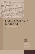 Tautosakos darbai T. 68