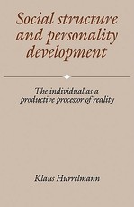 Social Structure and Personality Development