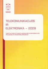 Telekomunikacijos ir elektronika - 2009
