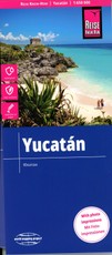 Reise Know-How Landkarte Yukatán / Yucatán (1:650.000)