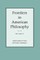 Frontiers in American Philosophy