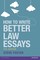 How To Write Better Law Essays