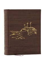 Nkjv, Journal the Word Bible, Large Print: Reflect, Journal or Create Art Next to Your Favorite Verses (Brown Leathersoft Over Board, Red Letter)