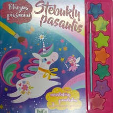 Stebuklų pasaulis: blizgūs piešiniai