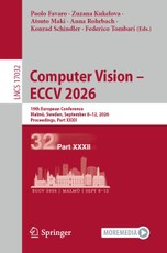 Computer Vision - ECCV 2026