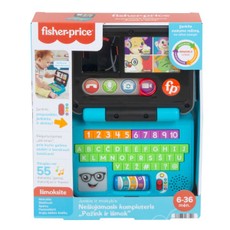 FISHER-PRICE nešiojamasis kompiuteris – Pažink ir išmok LT (lietuviškai įgarsintas) (HHH04)