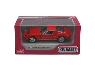 KINSMART Automobilis 1971 LAMBORGHINI MIURA, 1:38