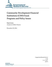 Community Development Financial Institutions (CDFI) Fund
