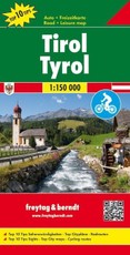 Tirol, Top 10 Tips, Autokarte 1:150.000