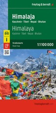 Himalaja, Straßenkarte 1:1.100.000, freytag & berndt
