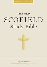 Old Scofield Study Bible-KJV-Large Print