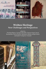 Patricia, E: Written Heritage. New Challenges and Perspectiv