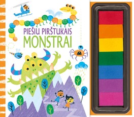 Piešiu pirštukais. Monstrai
