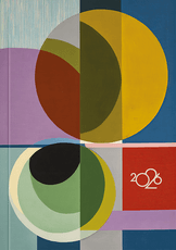 2026 m. A5 darbo kalendorius GEOMETRIJA (knyga su defektais)