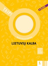 Lietuvių kalba. Mokytojo knyga 4 klasei. Serija TAIP!