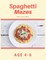 Spaghetti Mazes For Children Age 4-6