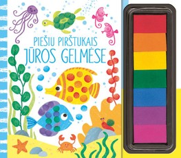 Piešiu pirštukais. Jūros gelmėse