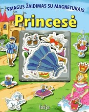 Princesė. Smagus žaidimas su magnetukais